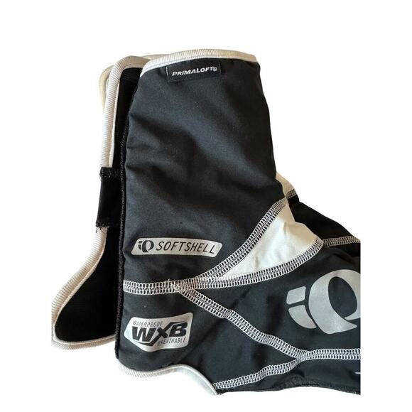 Pearl Izumi PRO Softshell Shoe Cover Overshoe Waterproof Medium Black Cycling - Picture 6 of 10